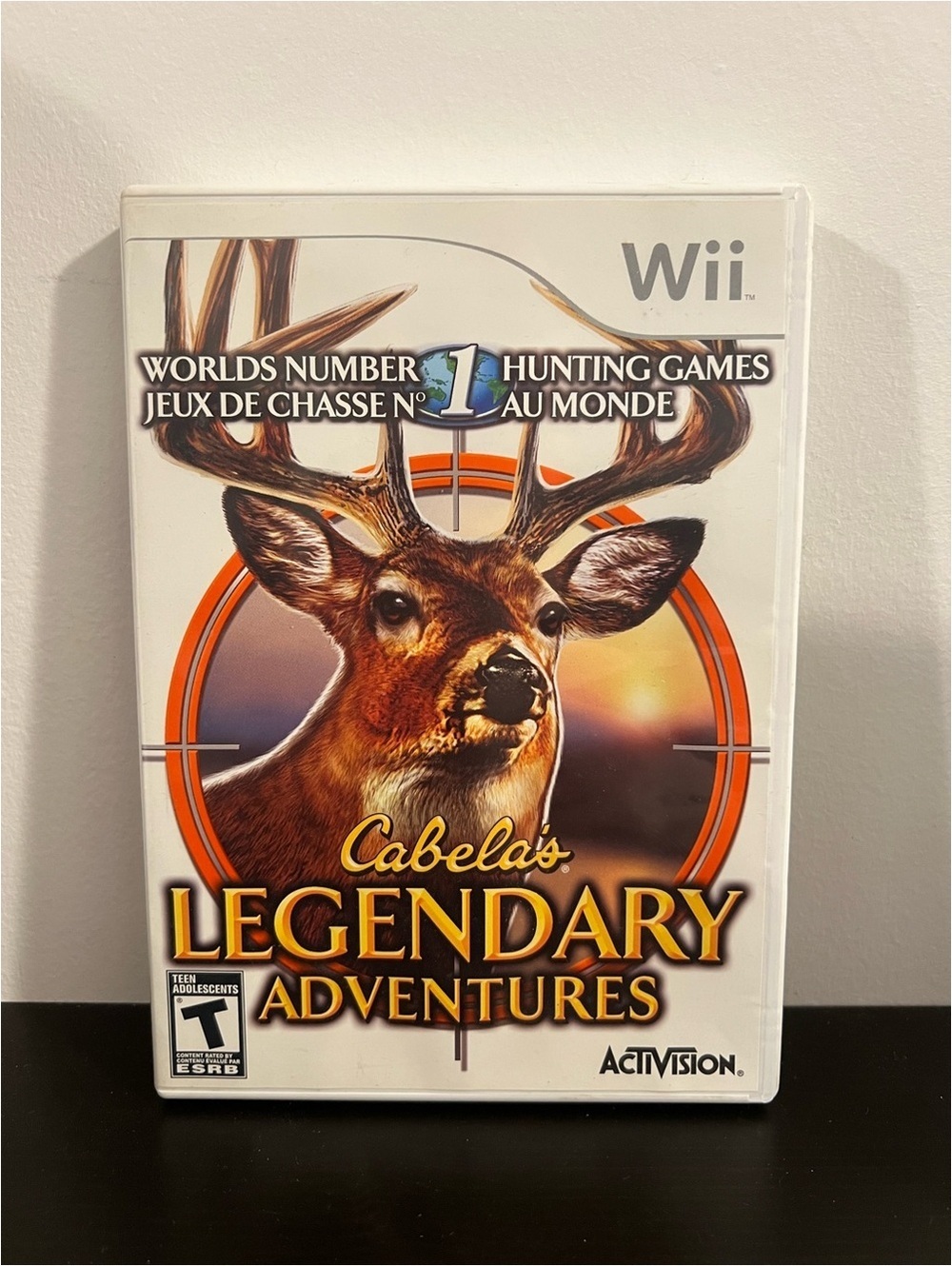 Cabela's Wii Game Cover - Complete Tested